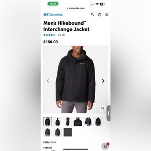 Columbia Men’s Hikebound Interchange Jacket